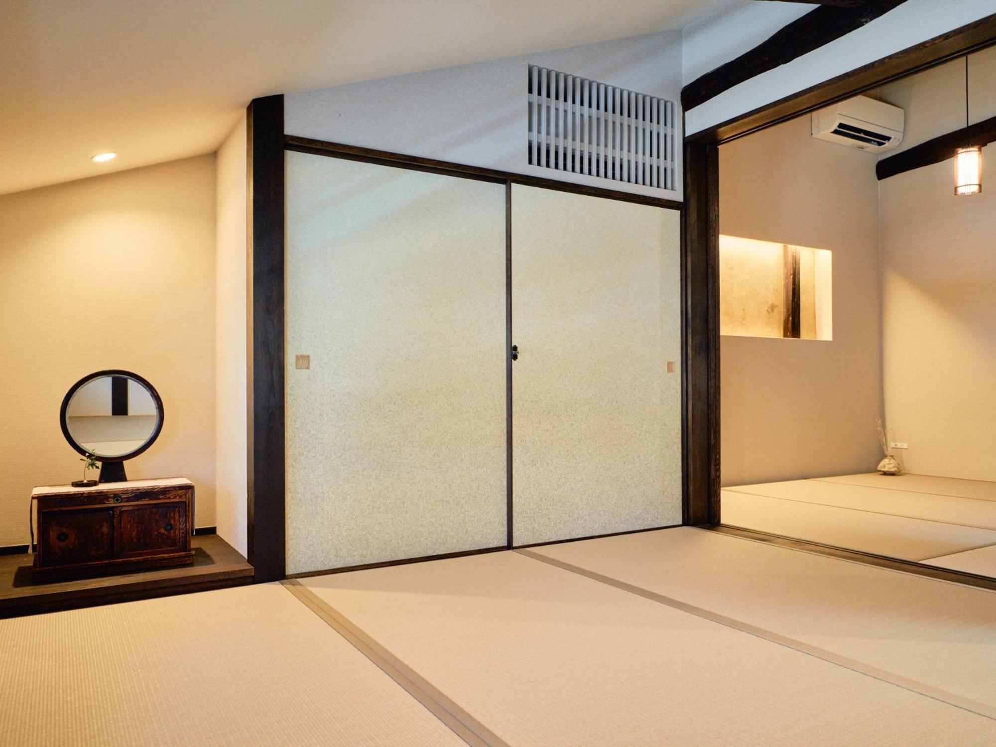 Kyoto Machiya Kamogawa Gardens Villa Bilik gambar